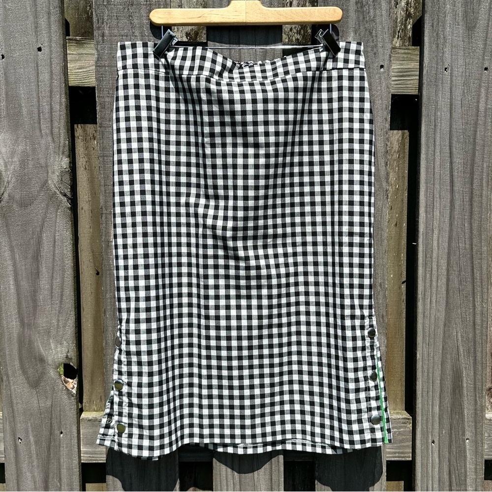 Eloquii Gingham Skirt